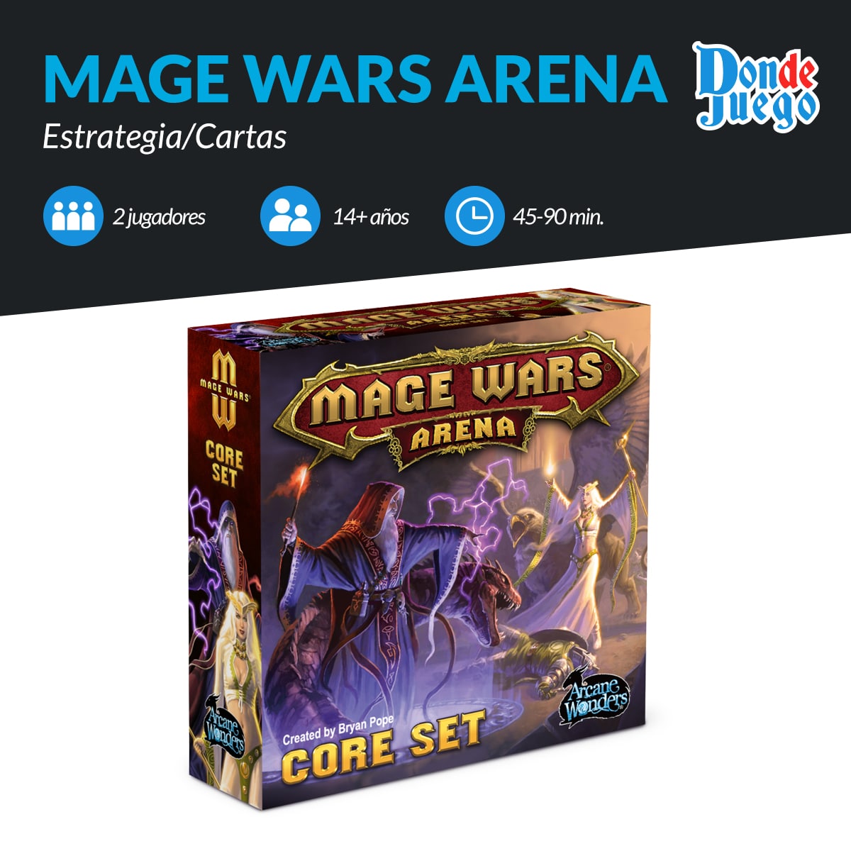 Mage Wars Arena - DondeJuego